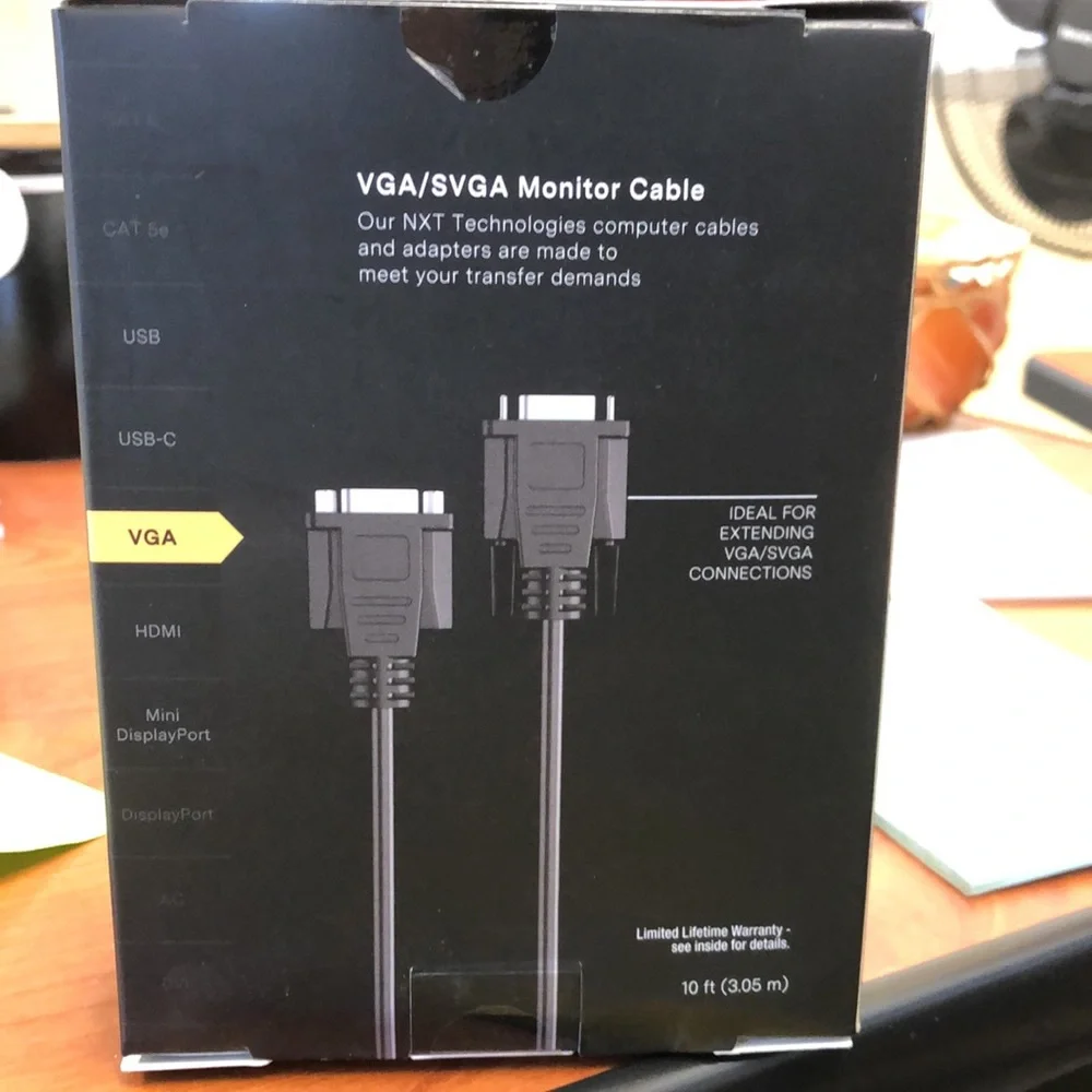 VGA/SVGA Cable